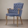 стул-кресло, Gray Purple (дуб, викторианский стиль)