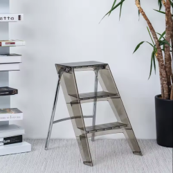 Стремянка Crystal графит