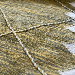 Дизайнерский желтый ковер из Марокко Beni_canyon