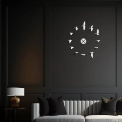 3D-Часы настенные "Ласточки"