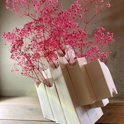 Ваза для сухоцветов керамика