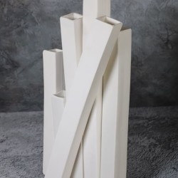 Ваза для сухоцветов и искусственных цветов керамика