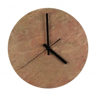 Часы настенные Terra disk slate pink