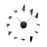 настенные часы Swallow X clock BLACK