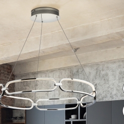 Подвесной светильник Colette Ø80 хром DIM