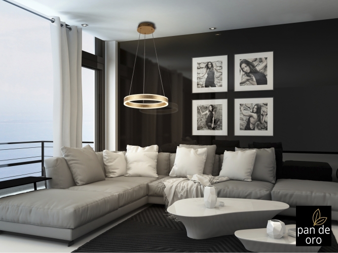 Подвесной светильник Helia 50Ø золотой