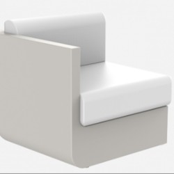 Модульный диван Ulm (левый модуль LED RGBW)