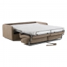KOMOON Диван-кровать 140 полиуретановый матрас, коричневый S471KA10