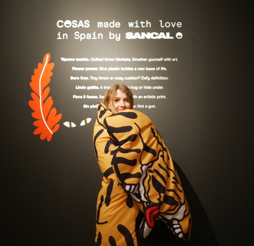 Стеганый плед Lindo Gatito