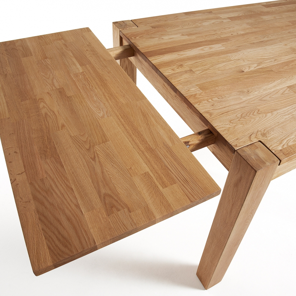 деревянный стол без покрытия