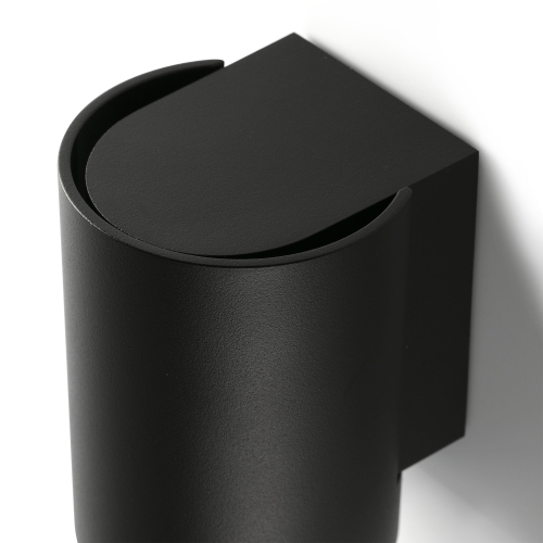 KOV 1L Настенный светильник круглый черный LED 6W 2700K 14°