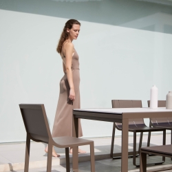 Кресло обеденное Flat без подлокотников