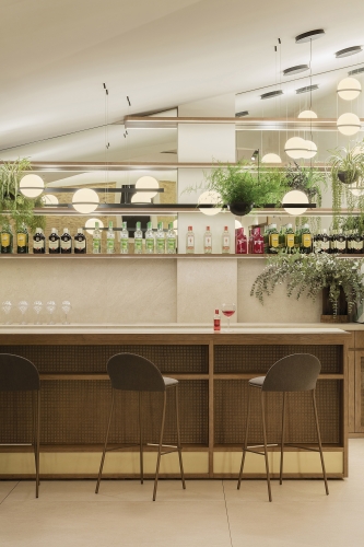 Уличный барный стул Petale