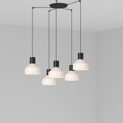 Подвесной светильник Kombo бежевый 5L