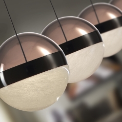 Подвесной светильник Orbes 4L черный хром