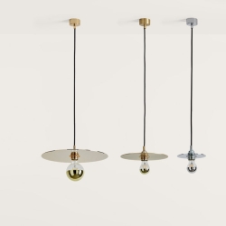 Подвесной светильник Disc 15 cm золотой