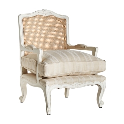 Кресло Zwet цвет отделки кремовый