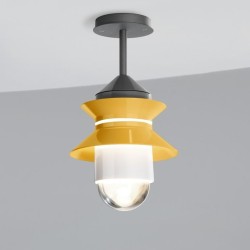 Уличный потолочный светильник Santorini C горчичный