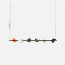 Линейный подвесной светильник Tam Tam 6 разноцветный