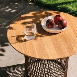Обеденный стол Mesh Ø135 дерево KS1701600