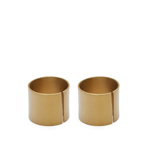 Набор Sati из двух алюминиевых колец для салфеток