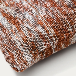 Чехол на подушку Yadit из вискозы и хлопка терракотового цвета, 45 x 45 см