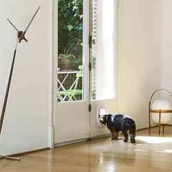 Напольные часы Pisa N хром-орех