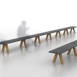 Скамейка Trestle smooth 180