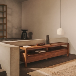 Подставка под телевизор Sashi из массива тикового дерева 200 x 40 см