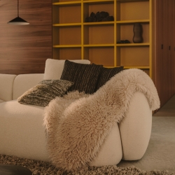 Чехол на подушку Yadit из вискозы и хлопка зеленого цвета, 45 x 45 см