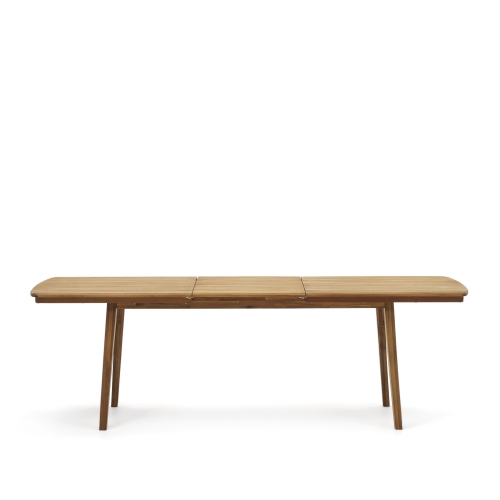 Thianna Раскладной уличный стол из массива акации 180 (240) x 90 см