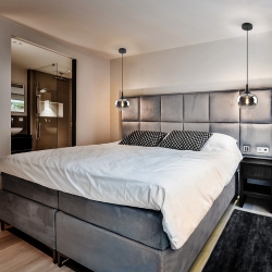 Подвесной светильник Opaz 1L черный/дымчатый D19