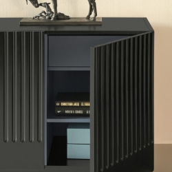 Сервант Doric 4D4Dr черный