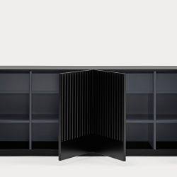 Сервант Doric 4D4Dr черный