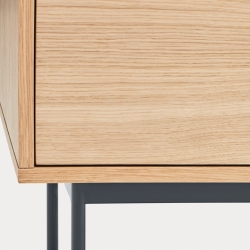 Тумба под ТВ Yoko 1D2Dr антрацитовая