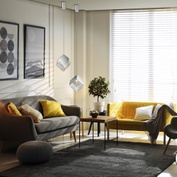 Подвесной светильник Priscila 1L хром