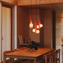 Подвесной светильник Land терракотовый