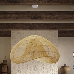 Подвесной светильник Sabah из натурального ротанга 100CM