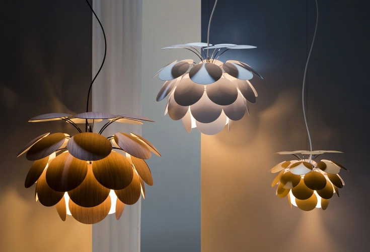 Люстра Discoco 132 бежевая матовая