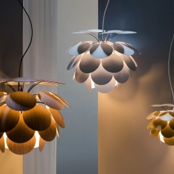 Люстра Discoco 132 бежевая матовая