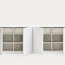 Сервант Doric 4D4Dr белый