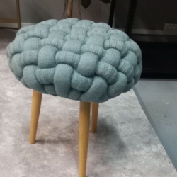Табуретка Knitted Stools Blue