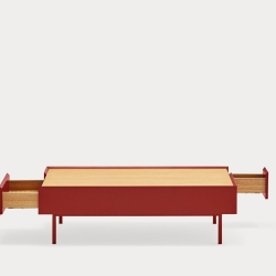 Журнальный столик Arista 2Dr красный