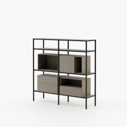 Стеллаж Bylot 4 ящика