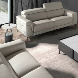 Круглый угловой стол BRC6589 /2067 с ручкой из кожзама