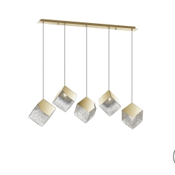Подвесной светильник Priscila 5L золотой