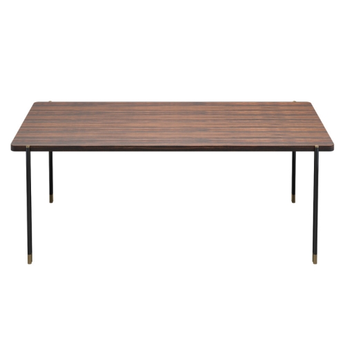 Обеденный стол BENISSA шпон эбони 200x106