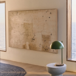 Абстрактная картина Silpa темно-бежевый 200 x 120 см