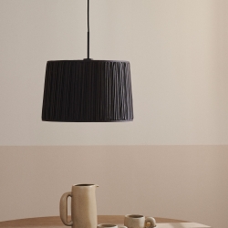 Потолочный плафон Guash черный, 40 см