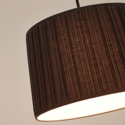 Потолочный плафон Guash черный, 40 см